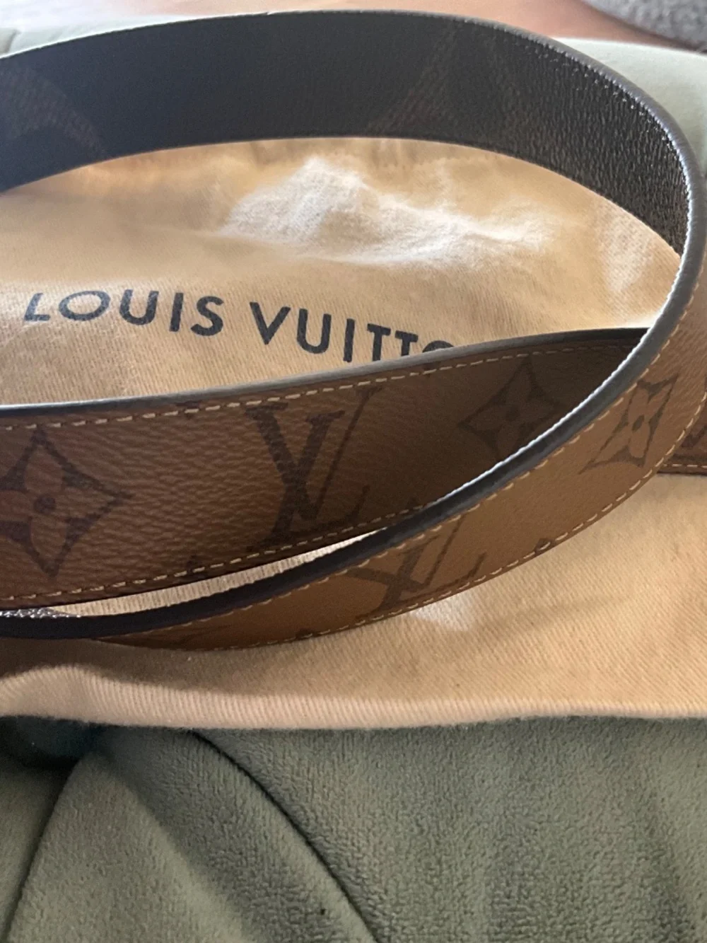 Authentic Louis Vuitton belt